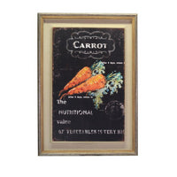 Quadro stampa carrot cm55,5x75,5x4,8
