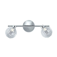 LÚZETE - QUINN FARETTO CROMATO A 2 LUCI