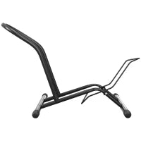 Cavalletto Portabici per Pneumatici < 8.5 cm in Acciaio, 59x41x38 cm, Nero