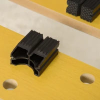 DURHAND Banco da Lavoro Pieghevole con 4 Morsetti, Tavolo da Lavoro, Carico 100 kg, 62,5x60,5x78,5cm, Grigio