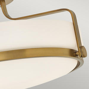 Lampadario Contemporaneo Griffin Metallo Cromo Lucido 4 Luci E27