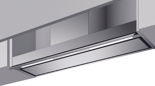 CAPPA PROFILE INCASSO cm 86 - Inox -700 m3/h DRY DROP