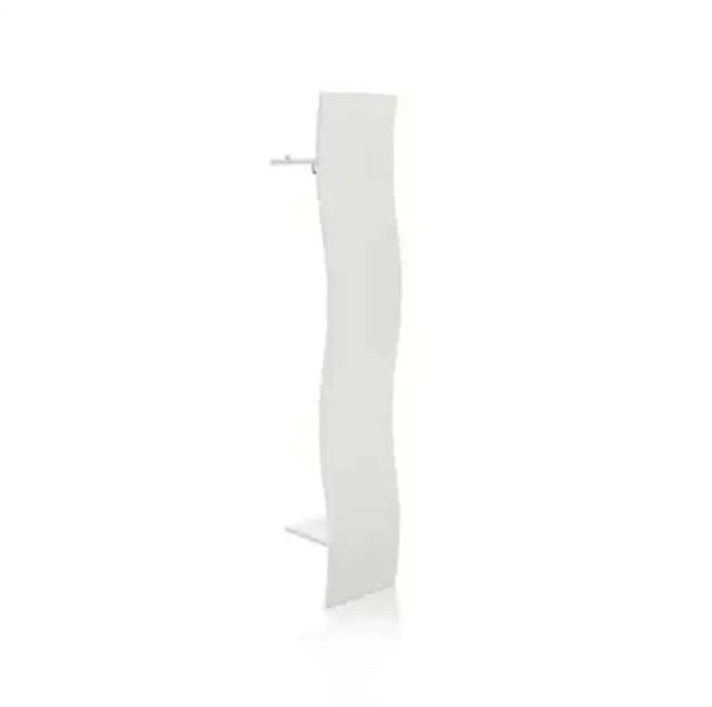 Mobile ingresso ONDA L 40 x H 185.2 x P 26.6 cm, colore colore bianco lucido