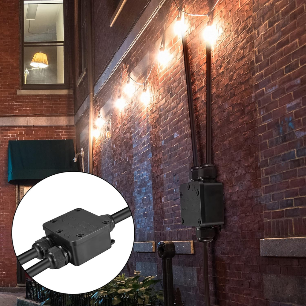 Optonica scatola giunzione impermeabile blocco terminale ip68 con divisore *** dimensioni 120 x 65 x 30 millimetri, c...