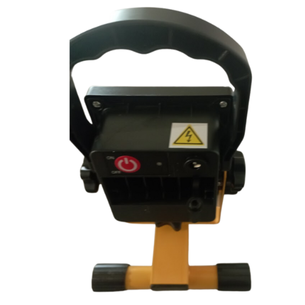 Proiettore led smd portatile ricaricabile 1200 lumen ip44 luce fredda *** watt 20 watt, confezione 1