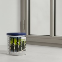 Ecolux smalto ferromicaceo antichizzante acrilico grigio chiaro 8012 *** formato 2.5 lt, confezione 1