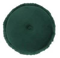 Pouf Contenitore Paris Verde cm Ø 41X41