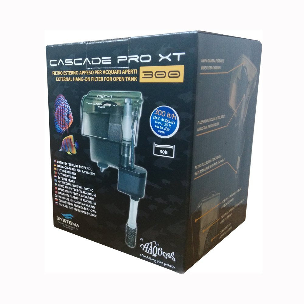 Haquoss filtro esterno universale cascade pro xt 300 fino a 30 litri
