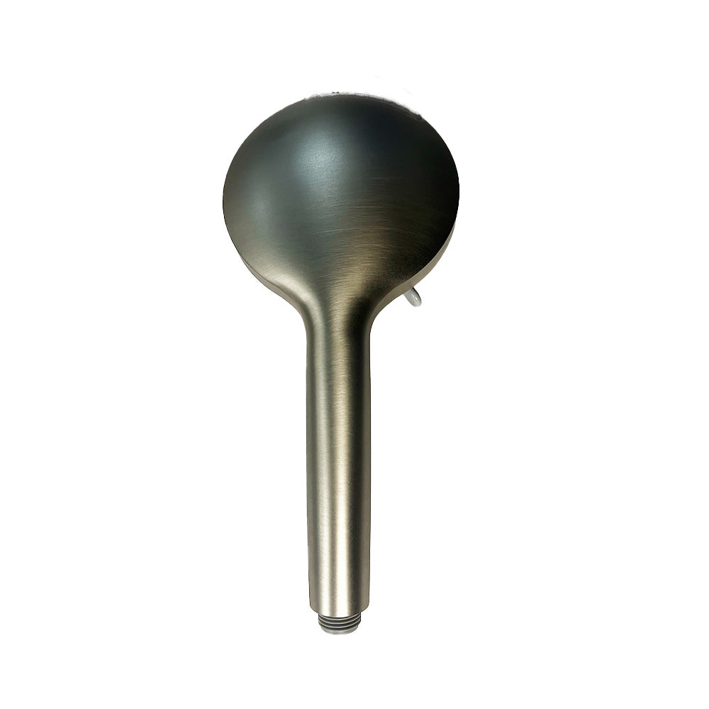 Doccetta nichel spazzolato 3 getti ugelli sistema anticalcare