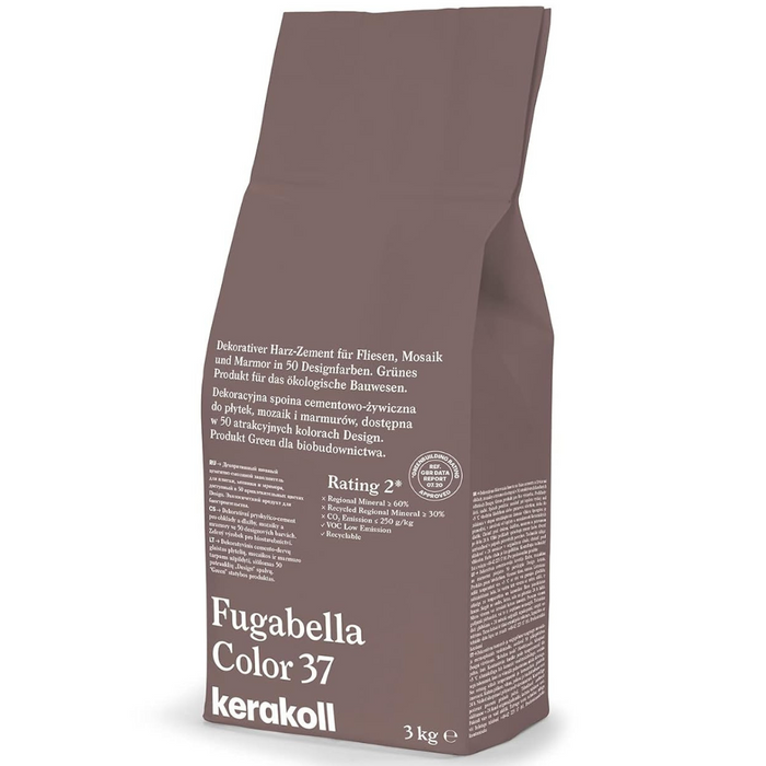Stucco ibrido piastrelle fugabella impermeabile resistente confezione 3 kg *** colore- n 37, confezione 1