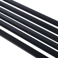 Panca Panchina da Giardino Esterno Metallo, Ghisa 127 × 60 × 85cm Nero