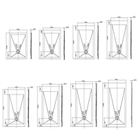 Piatto doccia mineral marmo resina antiscivolo spessore 3,5 cm p70 *** misure l150 x p70 x h3,5 cm, confezione 1