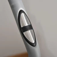 Bicicletta da Fitness Pieghevole con Schermo LCD, Nero