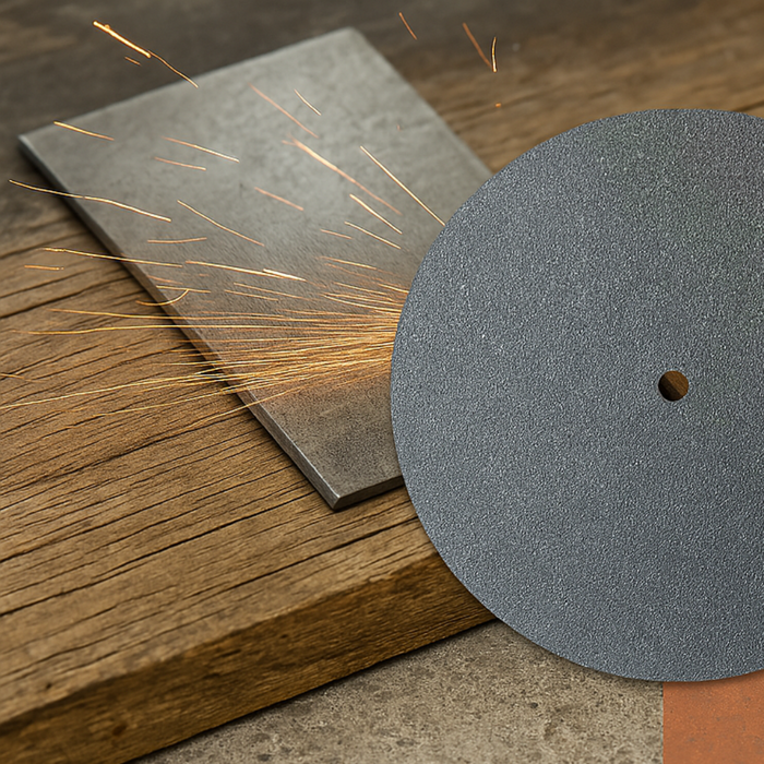 Disco abrasivo bifacciale grana 100 carburo silicio carteggio superfici