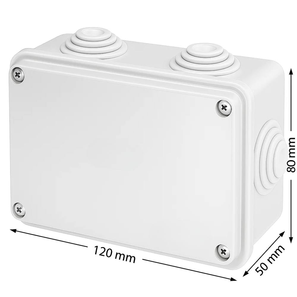 Scatole di derivazione gewiss serie 44 ce stagne in tecnopolimero ip55 *** dimensioni 120 x 80 x 50 millimetri, confe...