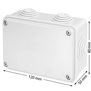 Scatole di derivazione gewiss serie 44 ce stagne in tecnopolimero ip55 *** dimensioni 120 x 80 x 50 millimetri, confe...