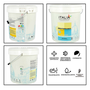 Pittura quarzo anticavillature termoriflettente ischia linea mediterraneo