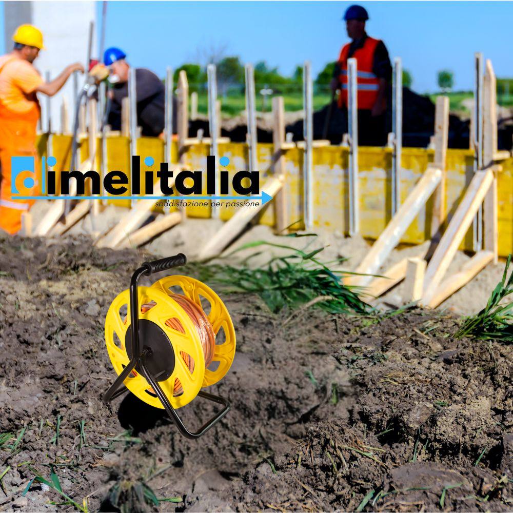 Elettroutensile cavo multipolare flessibile antifiamma arancio gommato per impianti *** lunghezza metri 10, sezione c...