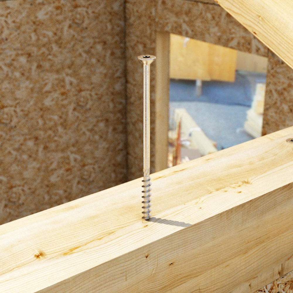 Viti autoforanti legno performant strong diametro 4,0 mm zincate gialle *** lunghezza 70, pezzi 200, confezione 1