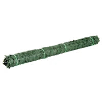 Edera Finta per Balconi in PE Anti-UV, Rotolo Siepe Artificiale con Foglie, 240x100cm, Verde Scuro