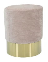 Puff Goldy Rosa Cm Ø 35X42