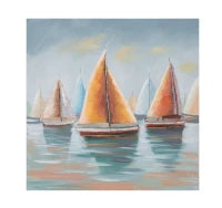 Dipinto Su Tela Sidney -B- Cm 80X4X80