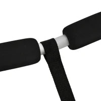 Carrello per Kayak Pieghevole Pneumatici 25cm Adatto a Tutte le Superfici Max 70kg Alluminio 62x35x30cm