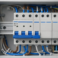 Chint nb1-63 interruttore magnetotermico 3p curva c 6ka guida din *** ampere 16 ampere, confezione 1