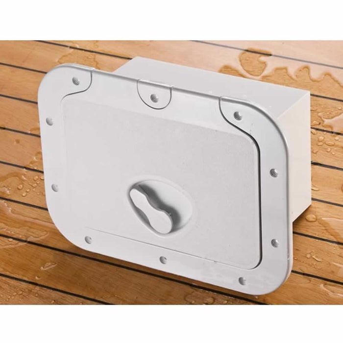 Sportello contenitore stagno in ass mm 275x375 bianco ral 9003