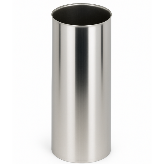 Elemento lineare acciaio inox diametro 130 mm sp. 0,5 mm h. 250 mm canna fumaria