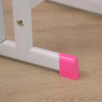 Banco Scuola con Sedia ad Altezza Regolabile per Bambini 6-12 Anni, Acciaio e MDF, Rosa