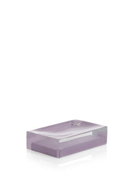 Portasapone d'appoggio in resina RA11 Gedy serie RAINBOW Lilla