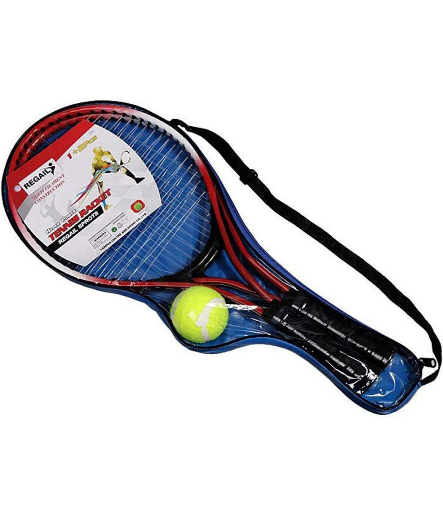 Racchette Da Tennis Per Bambini Ferrolega Forte Stabilità  Con Borsa Palla Tennis         