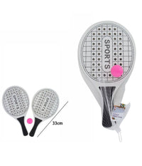 Racchette Mare Traforate Con Pallina Racchettoni In Legno Beach Tennis Spiaggia         