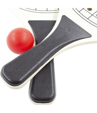 Racchette Mare Traforate Con Pallina Racchettoni In Legno Beach Tennis Spiaggia         