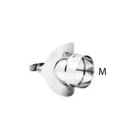 Raccordo a sella da 150mm in acciaio inox aisi 304