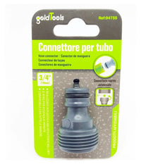 Raccordo Adattatore Rapido Filetto 3/4" 10mm Con Innesto Maschio Universale 94755         