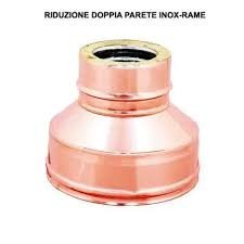 Raccordo Caldaia D.500 Rame Doppia Parete
