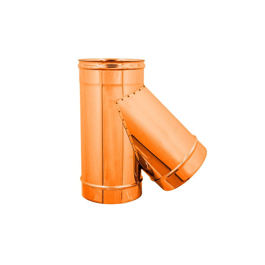 Raccordo da 140mm a y braga a 135° in rame mf codino m