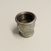 Raccordo ff 1+1/2 x 1 manicotto giunzione ridotta di ghisa zincata malleabile