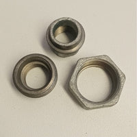 Raccordo ff 1/2'' bocchettone conico a 3 pezzi di ghisa zincata malleabile