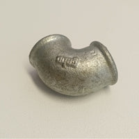 Raccordo ff 3/4'' gomito zincato curva di ghisa malleabile