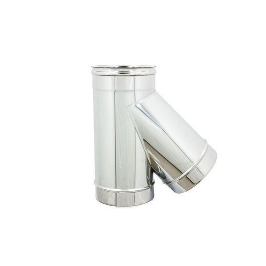 Raccordo inox a y braga a 135° mf da 230mm codino m aisi 304