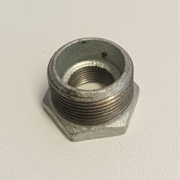 Raccordo mf 1''x3/4'' - 2pz riduzione ghisa zincata malleabile