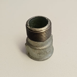 Raccordo mf 3/8 manicotto zincato di ghisa malleabile