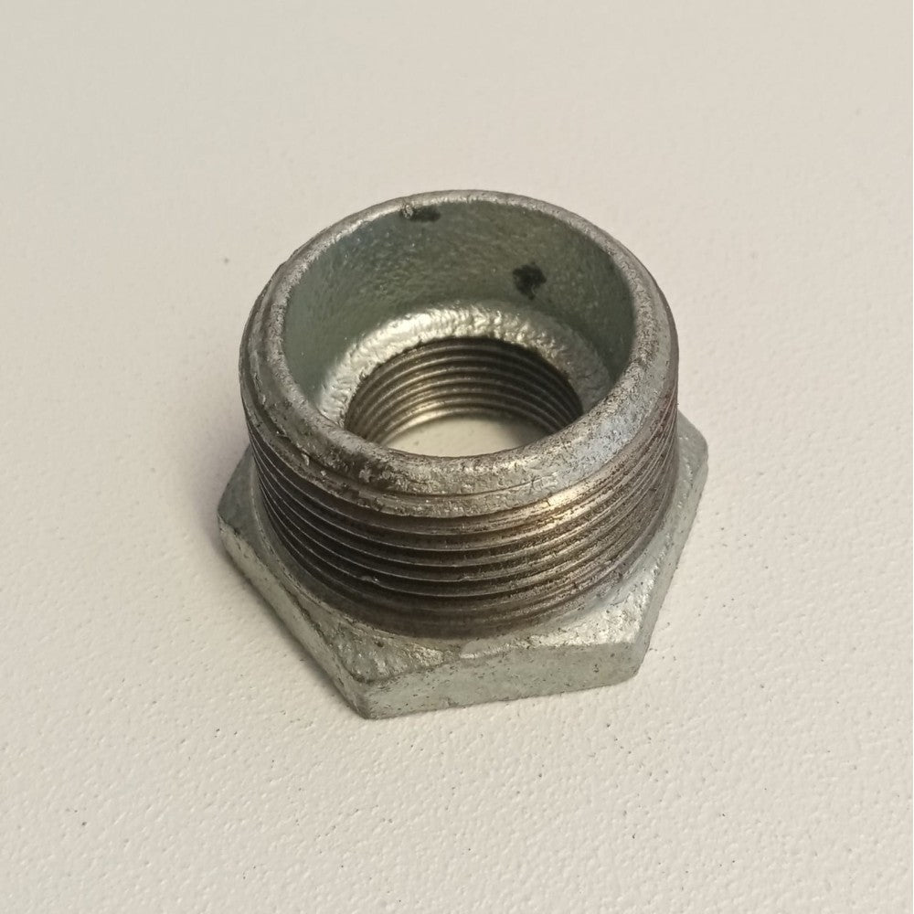 Raccordo mf da 2''x1'' riduzione ghisa zincata malleabile