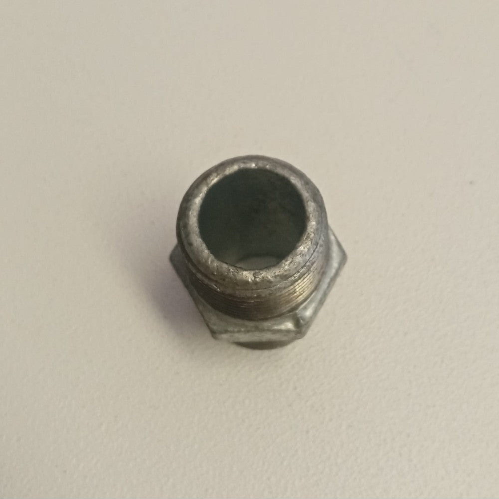 Raccordo mm 1'' niples nipplo doppia vite di ghisa zincata malleabile