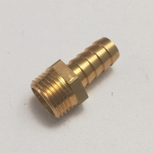 Raccordo portagomma da 1/2 in ottone per metano, scegli se  m - 1/2