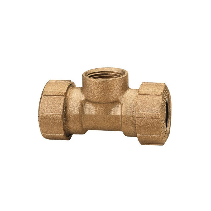 Raccordo Pressione Ottone T F 1/2" Mm 20 Enolgas