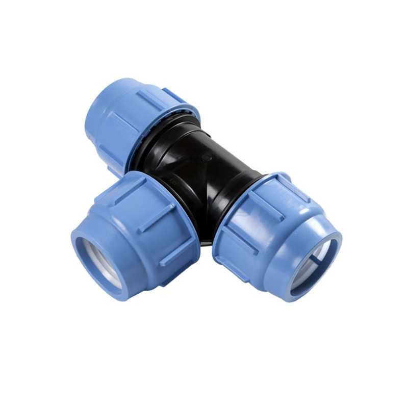 Raccordo Pressione Polipropilene T mm 32